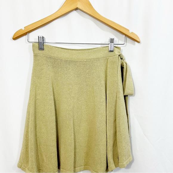 Zara Knit Wrap Mini Skirt - Picture 8 of 13